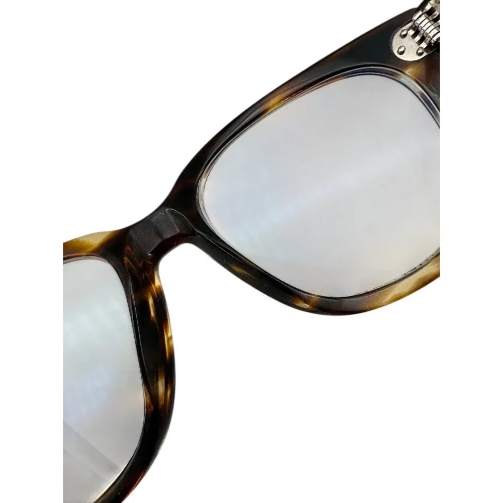 Celine Paris Tortoiseshell Square Optical Glasses Frames TF02113695 Made Italy